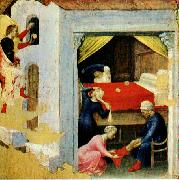 GELDER, Aert de, Quaratesi Altarpiece: St. Nicholas and three poor maidens sg